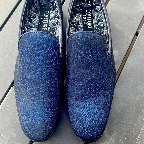 Couture 1910 Cash Royal Blue Couture 1910 Tuxedo Shoes 13 Medium (D)